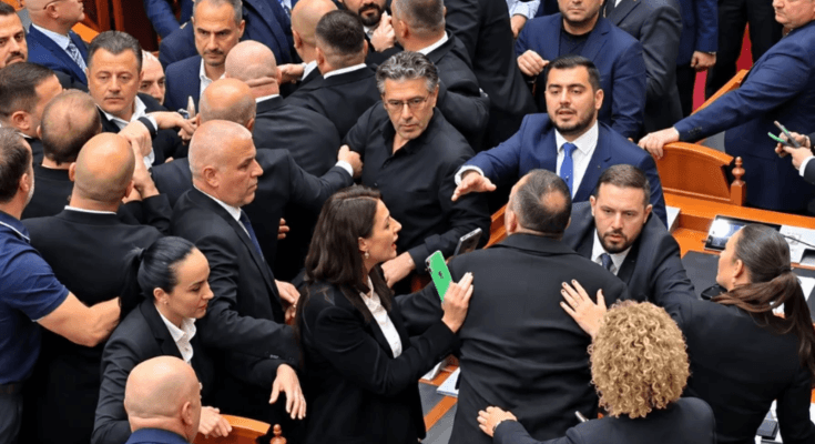 Watch: Socialists and Democrats Trigger Chaotic Brawl in European Nation’s Parliament