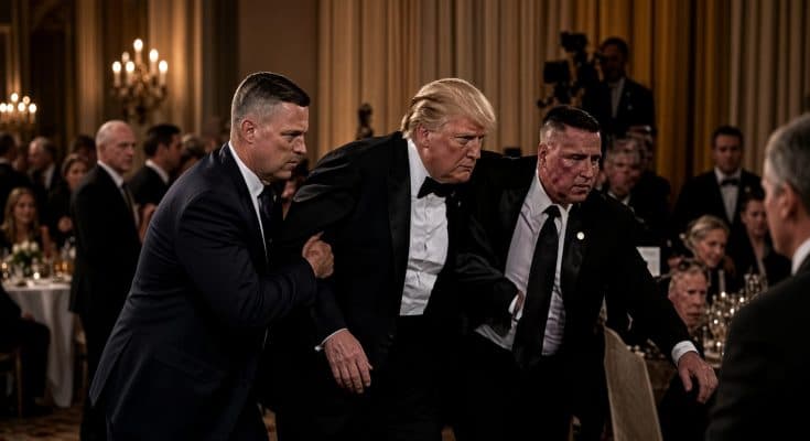😱A few minutes ago, President Donald Trump Was “Shot Again” in