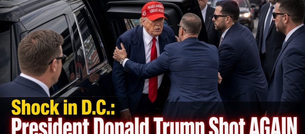 (-) SHOCK IN D.C.: President Donald Trump Reportedly Shot Again Details Emerging ...