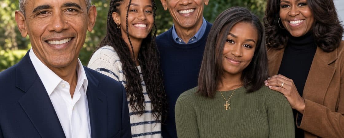 Michelle and Barack Obama Meets Malia’s Newborn for the FIRST Time Cute Moments!Full Details